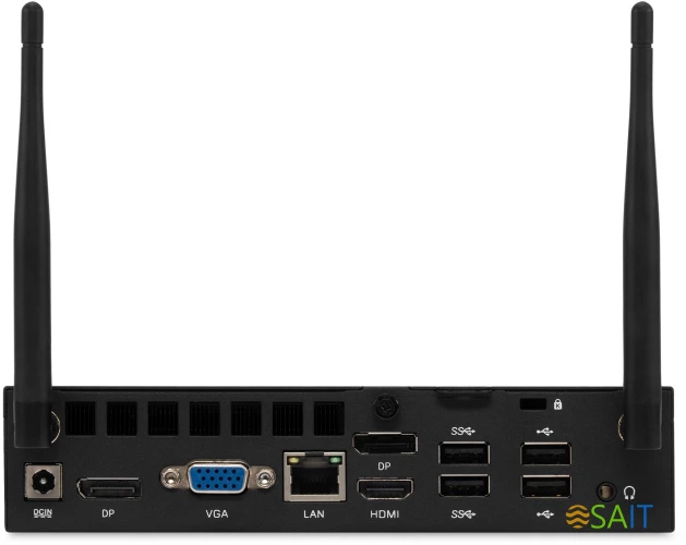 Неттоп IRU 310H6ITF i3 12100 (3.3) 8Gb SSD256Gb UHDG 730 noOS GbitEth BT черный (2031369)