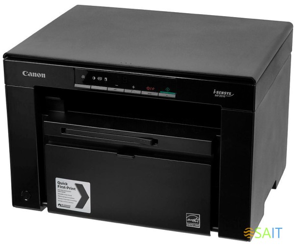 МФУ лазерный Canon i-Sensys MF3010 bundle (5252B004+3484B002) A4 черный