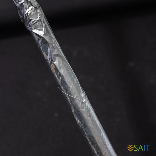 Клейкая лента Deli EA651 серебристый шир.60мм дл.10м 100мкр