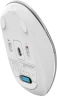 Мышь A4Tech Fstyler FB26CS Air2 серебристый/белый оптическая 2000dpi silent беспров. BT/Radio USB для ноутбука 4but (FB26CS AIR2 ICY WHITE)