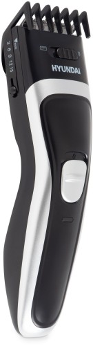 Машинка для стрижки Hyundai H-HC7117 черный 3Вт (насадок в компл:1шт)