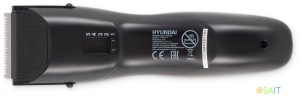 Машинка для стрижки Hyundai H-HC7117 черный 3Вт (насадок в компл:1шт)