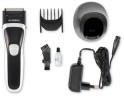 Машинка для стрижки Hyundai H-HC7117 черный 3Вт (насадок в компл:1шт)