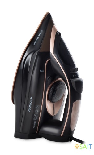 Утюг Hyundai H-SI01338 2800Вт черный/золотистый