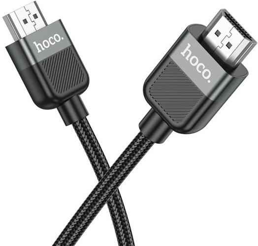 Кабель Hoco US09 ver2.0 HDMI (m) HDMI (m) 2м черный (пакет)