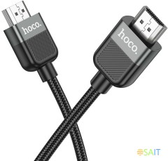 Кабель Hoco US09 ver2.0 HDMI (m) HDMI (m) 2м черный (пакет)