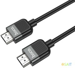 Кабель Hoco US09 ver2.0 HDMI (m) HDMI (m) 2м черный (пакет)