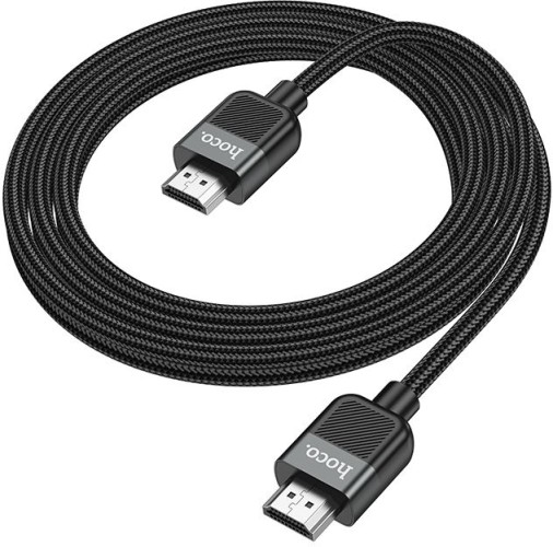 Кабель Hoco US09 ver2.0 HDMI (m) HDMI (m) 2м черный (пакет)