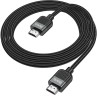 Кабель Hoco US09 ver2.0 HDMI (m) HDMI (m) 2м черный (пакет)