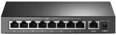 Коммутатор TP-Link TL-SF1009P 9x100Мбит/с 8PoE+ 65W неуправляемый