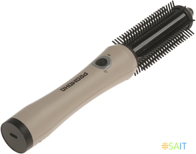 Расческа-выпрямитель Редмонд HS1741 34Вт бежевый/черный макс.темп.:200С