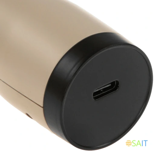 Расческа-выпрямитель Редмонд HS1741 34Вт бежевый/черный макс.темп.:200С