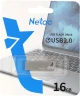 Флеш Диск Netac 16Gb U326 NT03U326N-016G-20PN USB2.0 серебристый