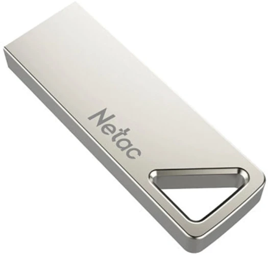 Флеш Диск Netac 16Gb U326 NT03U326N-016G-20PN USB2.0 серебристый