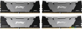 Память DDR4 4x8GB 3200MHz Kingston KF432C16RB2AK4/32 Fury Renegade RGB RTL Gaming PC4-25600 CL16 DIMM 288-pin 1.35В dual rank с радиатором Ret