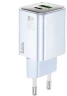 Сетевое зар./устр. Hoco N46 Glorious 20W 3A (PD) синий (35318)