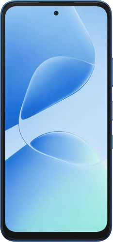 Смартфон Infinix X6728 HOT 60i 128Gb 4Gb синий моноблок 3G 4G 2Sim 6.7" 720x1600 Android 15 50Mpix 802.11 a/b/g/n/ac NFC GPS Protect FM microSD max1024Gb