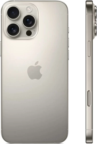 Смартфон Apple A3296 iPhone 16 Pro Max 256Gb титан моноблок 3G 4G 2Sim 6.9" 1320x2868 iOS 18 48Mpix 802.11 a/b/g/n/ac/ax/be NFC GPS Protect
