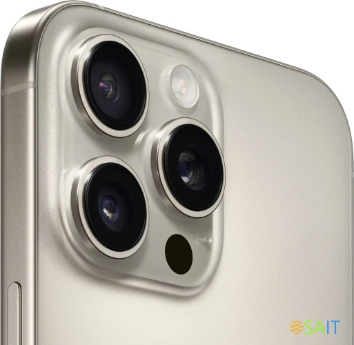 Смартфон Apple A3296 iPhone 16 Pro Max 256Gb титан моноблок 3G 4G 2Sim 6.9" 1320x2868 iOS 18 48Mpix 802.11 a/b/g/n/ac/ax/be NFC GPS Protect