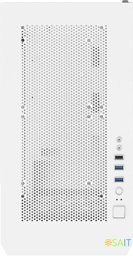 Корпус Montech Air 100 Lite белый без БП mATX 6x120mm 4x140mm 1xUSB2.0 2xUSB3.0 audio bott PSU