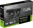 Видеокарта Asus PCI-E 4.0 DUAL-RTX4060-O8G-EVO NVIDIA GeForce RTX 4060 8Gb 128bit GDDR6 2505/17000 HDMIx1 DPx3 HDCP Ret