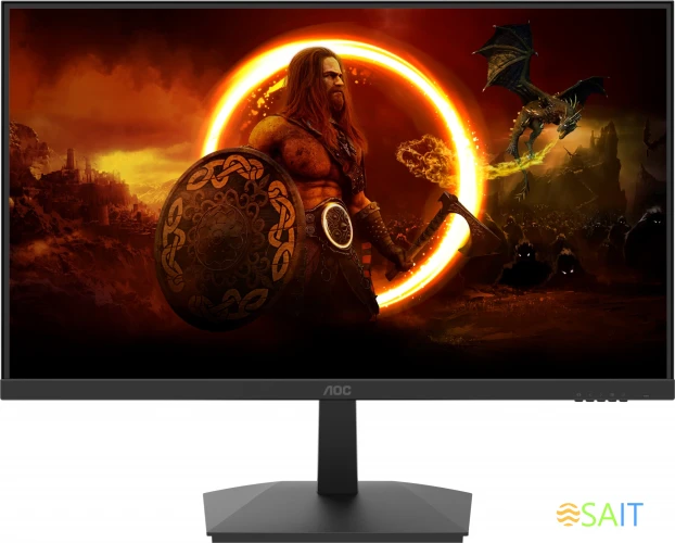 Монитор AOC 27" Gaming 27G15N2 черный VA LED 16:9 HDMI матовая 300cd 178гр/178гр 1920x1080 180Hz DP FHD 4.11кг