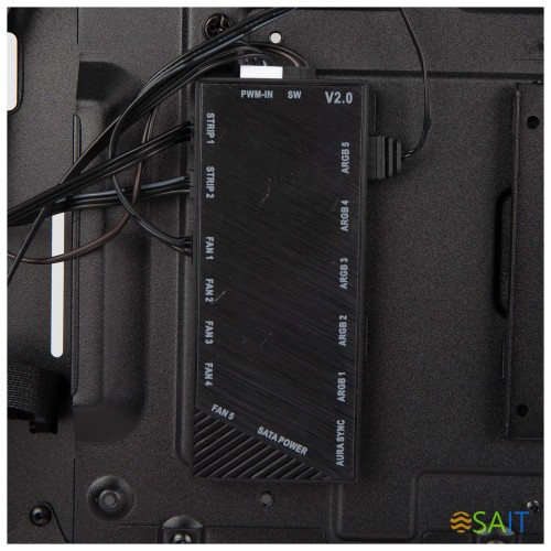 Корпус Hiper PB81 черный без БП ATX 4x120mm 2xUSB2.0 2xUSB3.0 audio bott PSU