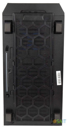 Корпус Hiper PB81 черный без БП ATX 4x120mm 2xUSB2.0 2xUSB3.0 audio bott PSU