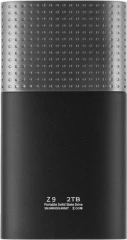 Накопитель SSD Netac USB-C 2000Gb NT01Z9-002T-32BK Z9 1.8" черный