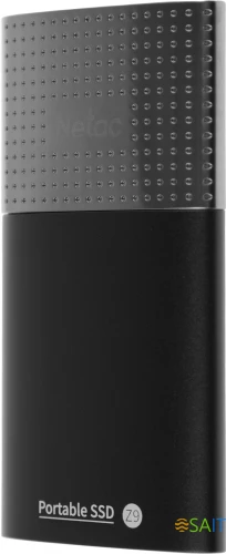 Накопитель SSD Netac USB-C 2000Gb NT01Z9-002T-32BK Z9 1.8" черный