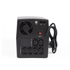 ИБП ЮНИОР СМАРТ 1200, 1200/720 ВА/Вт, LCD, USB, RJ11/RJ45, IEC-C13x6 Импульс JS12211