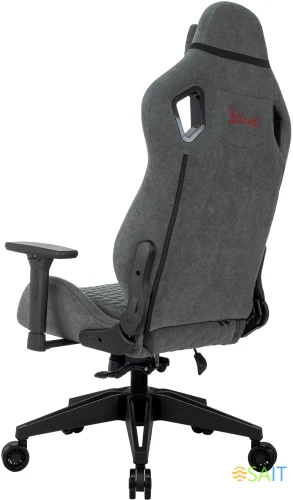 Кресло игровое A4Tech Bloody GC-770 серый соты с подголов. крестов.