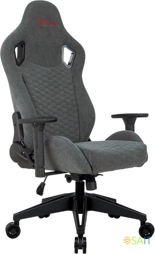 Кресло игровое A4Tech Bloody GC-770 серый соты с подголов. крестов.