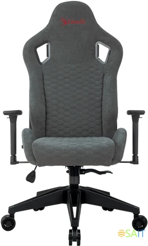 Кресло игровое A4Tech Bloody GC-770 серый соты с подголов. крестов.