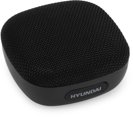 Колонка порт. Hyundai H-PS1010 черный 5W 1.0 BT 10м 1200mAh