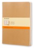 Блокнот Moleskine CAHIER JOURNAL QP421 XLarge 190х250мм обложка картон 120стр. линейка бежевый (3шт)