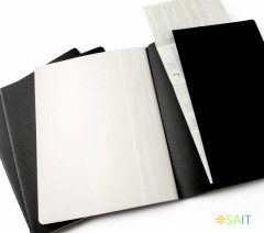 Блокнот Moleskine CAHIER JOURNAL QP421 XLarge 190х250мм обложка картон 120стр. линейка бежевый (3шт)