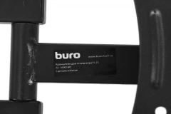 Кронштейн для телевизора Buro FL2S черный 15"-29" макс.12кг настенный поворотно-выдвижной и наклонный