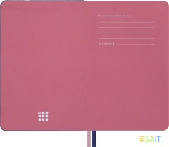 Блокнот Moleskine LIMITED EDITION SAKURA LESU08MM710BOX Pocket 90x140мм обложка текстиль 160стр. линейка подар.кор. синий 2025