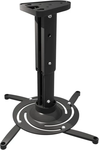 Кронштейн для проектора Cactus CS-VM-PR05M-BK черный макс.10кг потолочный поворот и наклон