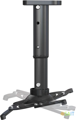 Кронштейн для проектора Cactus CS-VM-PR05M-BK черный макс.10кг потолочный поворот и наклон