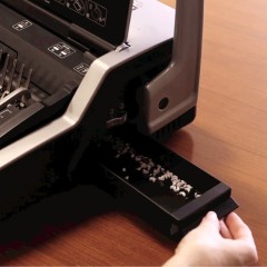 Переплетчик Fellowes GALAXY на пластиковую пружину, сшивает до 500 лст., перфорирует 28 лст. Fellowes FS-56220
