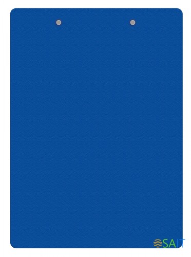 Папка-планшет Бюрократ -PD6004/BLUE A4 пластик 1.2мм синий