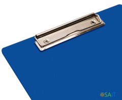 Папка-планшет Бюрократ -PD6004/BLUE A4 пластик 1.2мм синий