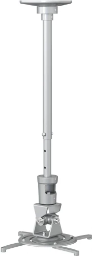 Кронштейн для проектора Cactus CS-VM-PR01L-AL серебристый макс.10кг потолочный поворот и наклон