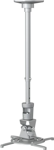 Кронштейн для проектора Cactus CS-VM-PR01L-AL серебристый макс.10кг потолочный поворот и наклон