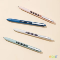 Ручка гелев. автоматическая Deli Linfini EG86-BL ассорти/ассорти син. черн. блистер ев. линия 0.5мм