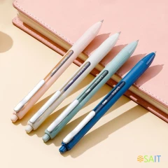 Ручка гелев. автоматическая Deli Linfini EG86-BL ассорти/ассорти син. черн. блистер ев. линия 0.5мм