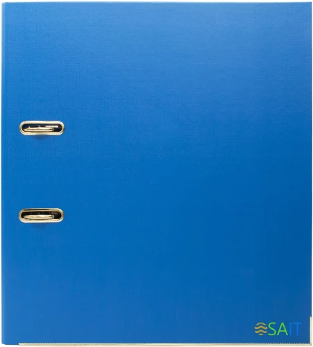 Папка-регистратор Silwerhof A4 50мм двусторон.ПВХ синий мет.окант. сборная (упак.:2шт)