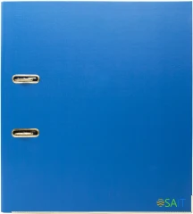 Папка-регистратор Silwerhof A4 50мм двусторон.ПВХ синий мет.окант. сборная (упак.:2шт)